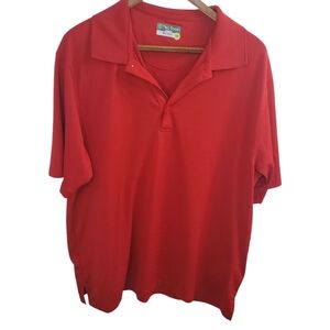 PGA Tour Golf Polo Red Polo Shirt Big & Tall Size 2XL